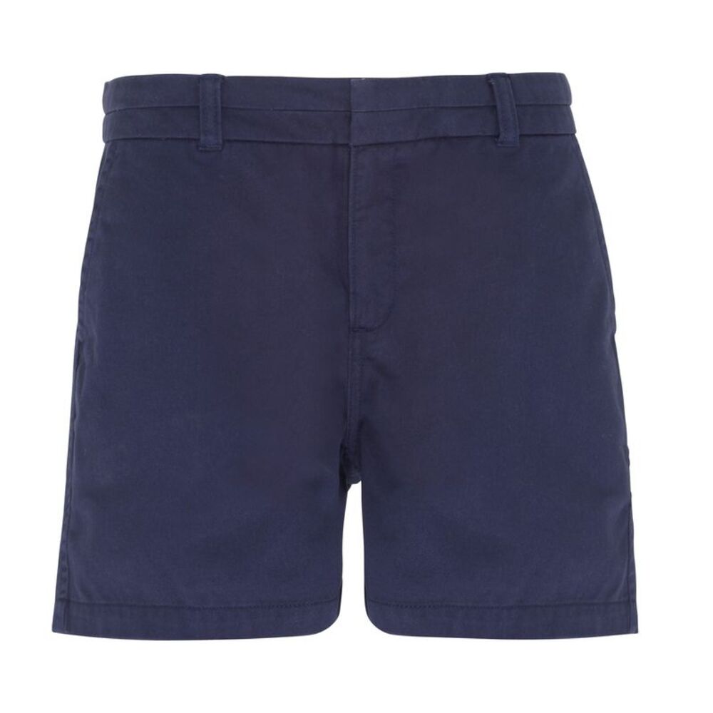 Asquith & Fox Womens/Ladies Classic Fit Shorts / Navy